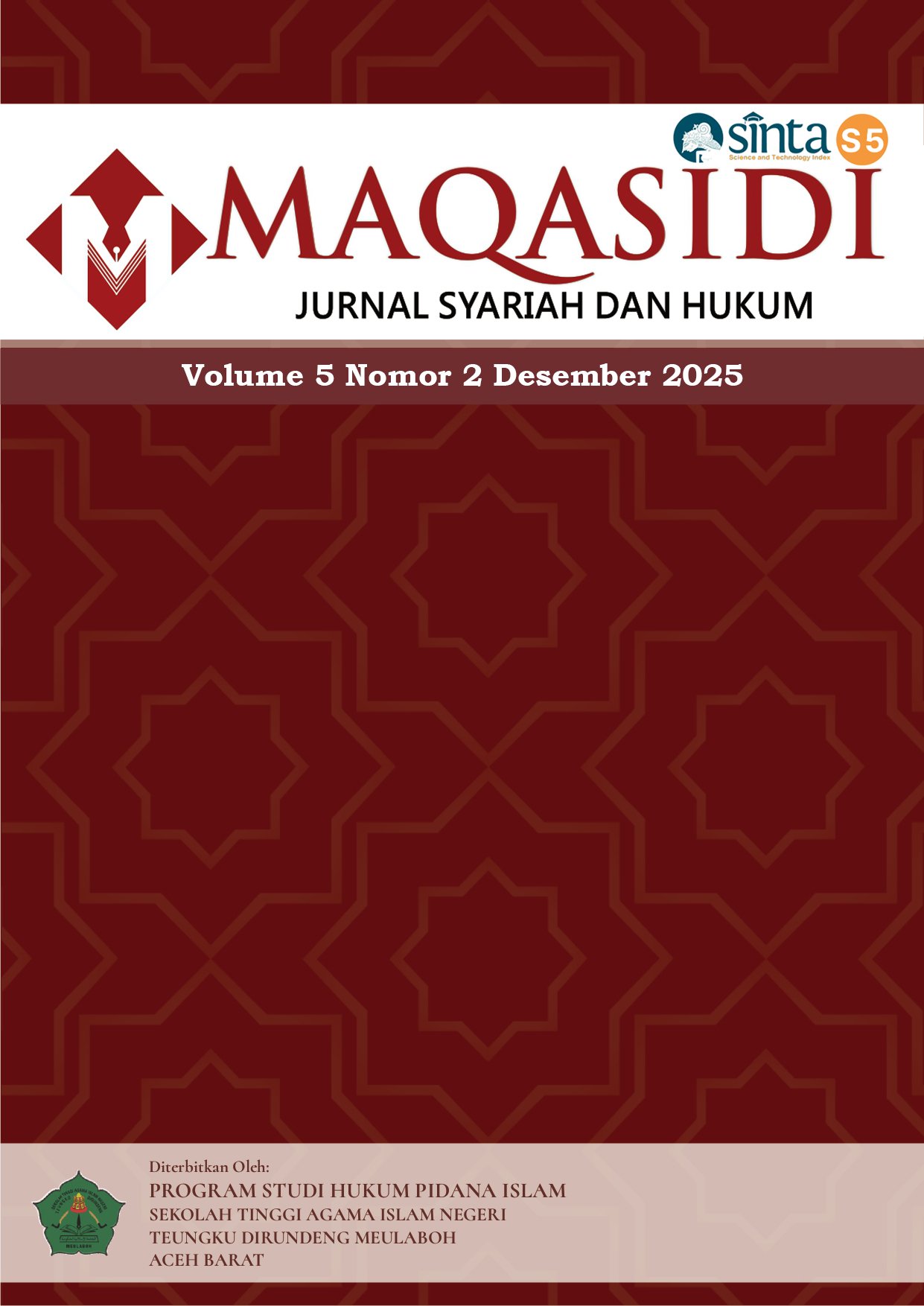 					View Vol. 5, No. 2 (Desember 2025) 
				